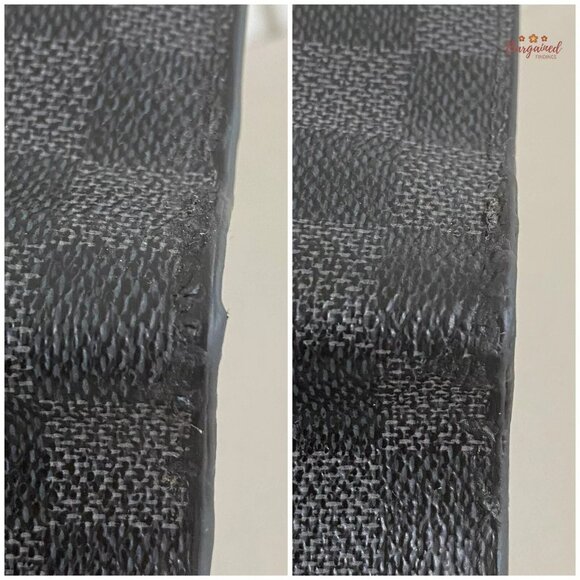 Authentic Louis Vuitton Damier Graphite Coated Canvas Leather Brazza Wallet 2012 - Picture 14 of 14